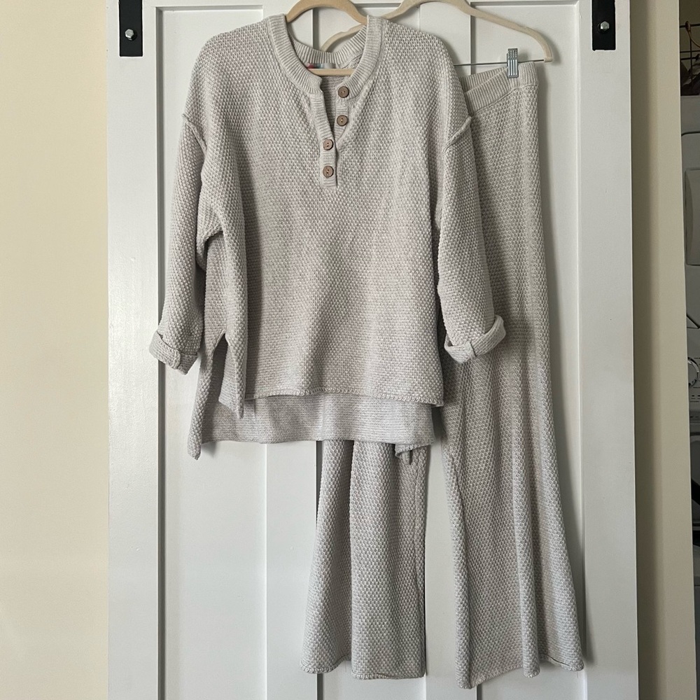 free people hailee sweater set